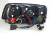 Lygter Forlygter Ny Vw T5 03-09 Krom Led Drl