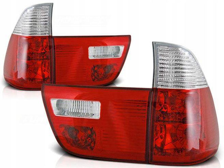 Baglygter BMW X5 E53 CLEAR RED