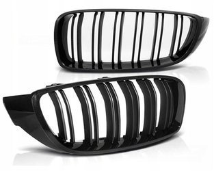 Nyregrill foran BMW F32 F33 M4 Look blank sort