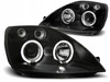 Ford Fiesta mk6 forlygter 02-05 ringi sort