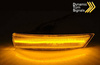 Blinklys til sidespejle nye FORD FOCUS MK2 MK3 08-17/ MONDEO MK4 10-14 SEQ LED SMOKE