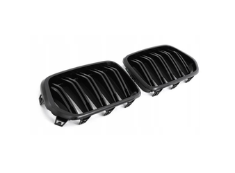 Grill (nyre) bmw X2 F39 dobbelt blank sort sport