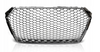 Frontgitter Sport Silver mat til Audi A4 B9 15