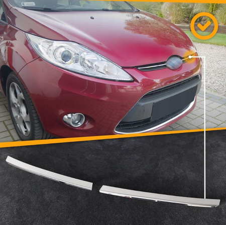 Frontgitter gitterlister til FORD FIESTA VII 2008-2012 HB