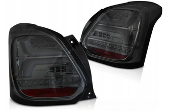 Suzuki Swift VI 17- røgfarvede led-lamper