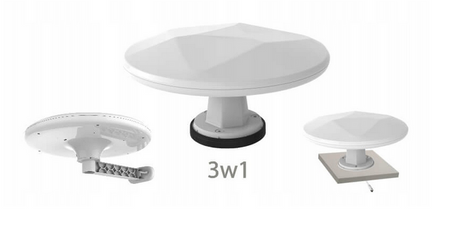 Ekstern antenne Mistral MI-ANT07/B II Hvid