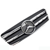 GRILL MERCEDES C208 A208 CLK SORT KROM AMG LOOK