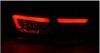 Renault Clio IV 13- røde røgfarvede led-lygter