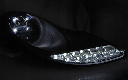Forlygter Sort led Porsche Boxster 96-04 911 996