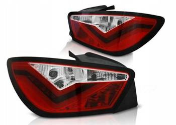 Seat Ibiza 6j 3d 08-12 røde hvide led-lygter