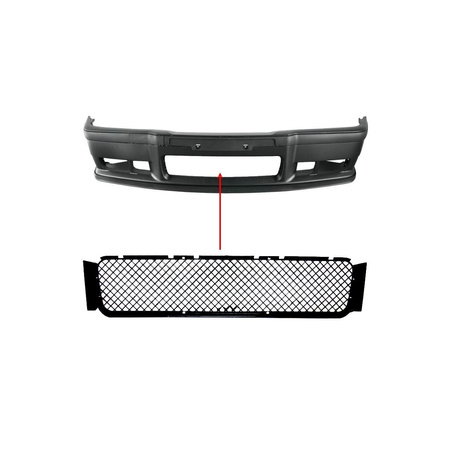 Gitter til hovedkofanger til BMW E36 M3 M-PAKIT