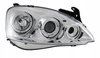 Forlygter Opel Corsa C CHROM RINGI