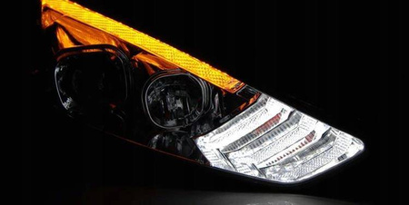 Ford Focus III mk3 15-18 krom drl led dts-lygter