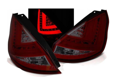 Ford Fiesta mk7 08-12 hb r-smoke led-lygter
