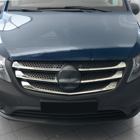 Grillbeklædning Mercedes Vito W447 14+ Krom