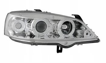 Forlygter Opel Astra G CHROM RINGI