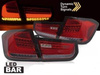 BMW F30 11-15 LED baglygter RØD LED BAR SEQ