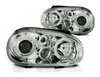 Forlygter VW Golf IV 4 97-03 ringi krom