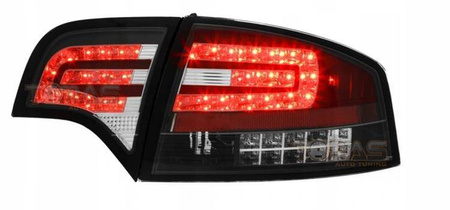 AUDI A4 B7 04-07 sedan sorte LED-lamper
