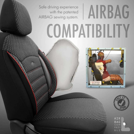 Autostolsbetræk sæt OTOM SPORT PLUS 102