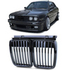 Nyregrill BMW E30 87-94 Enkelt blank sort