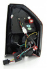 Chrysler 300c 04-08 røde røgfarvede led-lamper