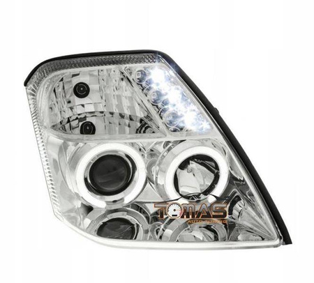 Forlygter Citroen C2 Ringi krom