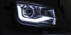 Forlygter Chevrolet Camaro 09-13 Krom Led