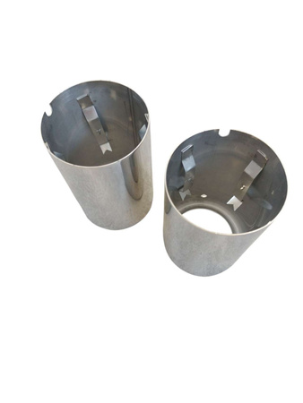 Lyddæmperender BMW F30 70mm, KPL CHROM