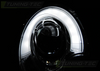 Mini Cooper forlygter 06-14 krom led