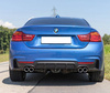 BMW F32 M-PERFORMANCE DOBBELT DIFFUSOR