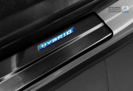 Toyota CH-R dørtrinsplader (sort)