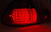 LED-lamper bmw 3 e46 03-06 coupe rød smoke led