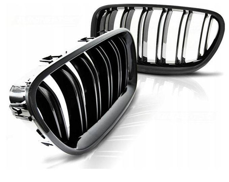 Frontgrill til BMW F10/F11 GLoss M5 STYLE 2 stk