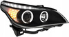 Forlygter Forlygter BMW E60/E61 BLACK RINGI