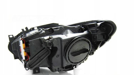 Forlygter Bmw F20 F21 11-14 led ringlys sort