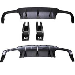 Mercedes W204 AMG Look duo luftafskærmning bagkofanger