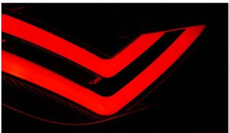 Seat Ibiza 6j 3d 08-12 røde hvide led-lygter