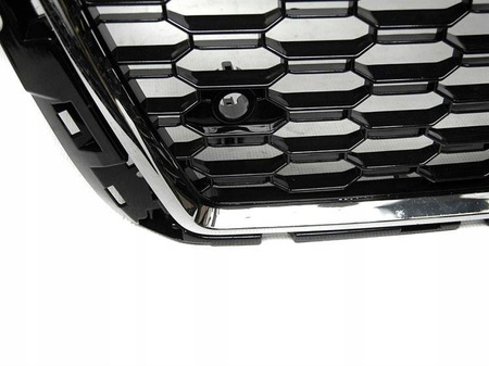 Frontgitter Audi A3 8v 17- RS3 Style Krom Sort