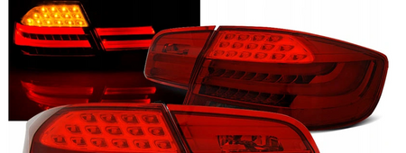 LED-LYGTER BMW E92 06-10 RØD SMOKE LED-BAR