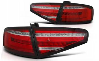 LED r-w dts-lygter til Audi A4 B8 12-15 sedan