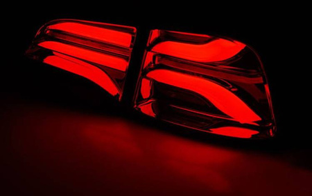 LED-baglygter led smoke rød TESLA MODEL 3 Y