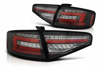 Audi A4 B8 12-15 sedan sorte dts LED-lamper
