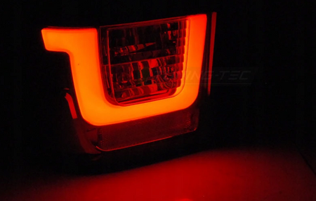 Baglygter Vw T4 90-03.03 Red Smoke Led Bar