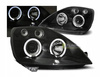 Ford Fiesta mk6 forlygter 02-05 ringi sort