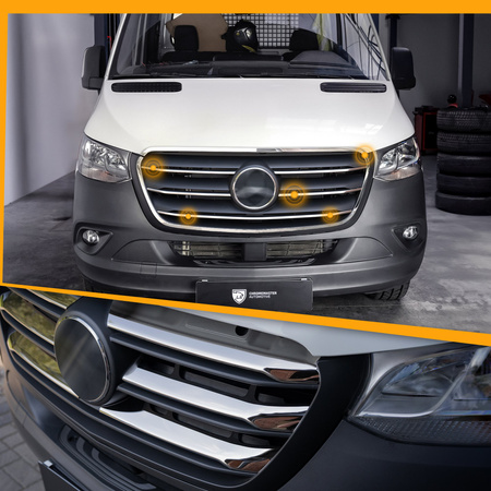 Nakładki na klamki Mercedes Vito W447 SENSOR