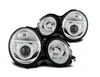 Forlygter mercedes w210 95-99 e-klasse ring krom