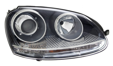 Forlygter VW Golf 5 V GTI look SORT