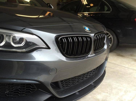 GRILL (NYRE) BMW F22 / F23 DOBBELT SORT