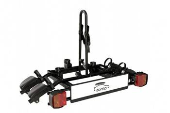 Platformstativ til 2 cykler med Tytan Amos sort krog